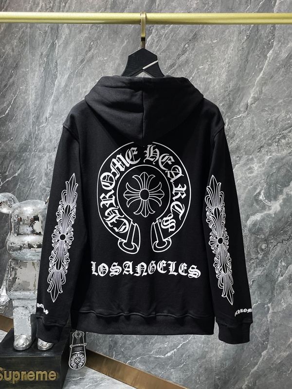 ブランドパーカー背面デザイン